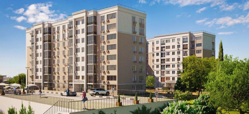В новом жилом комплексе Феодосии продолжается продажа квартир