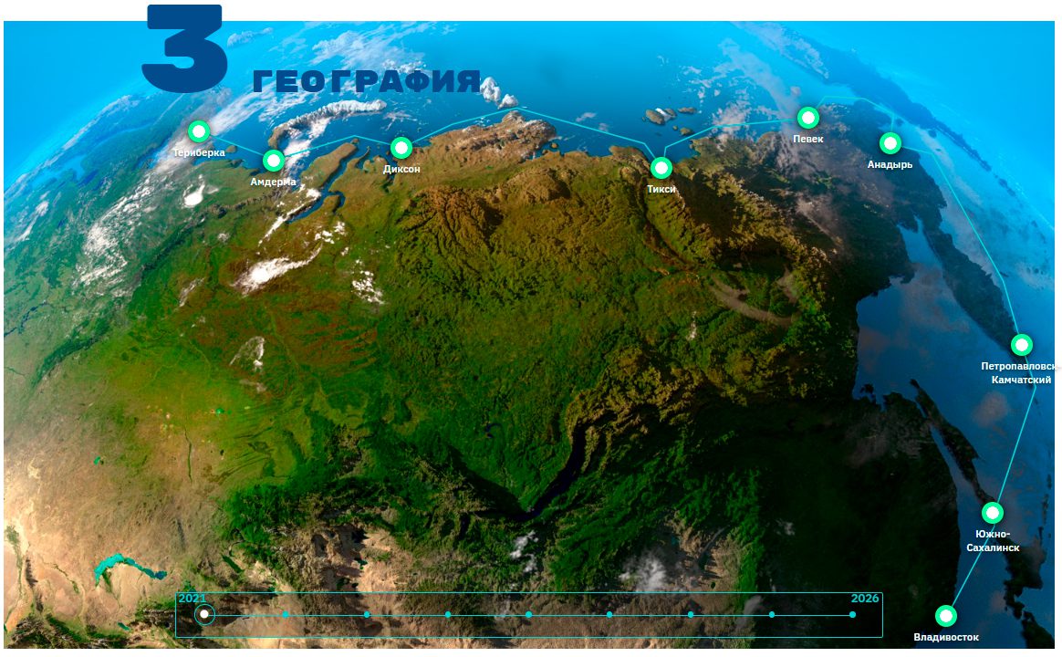 География проекта. Фото (с) «Полярный экспресс»