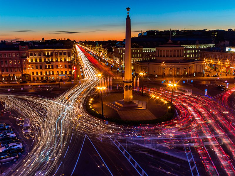 Комплексы фотовидеофиксации Петербурга зафиксировали около 400 тыс нарушений ПДД в феврале