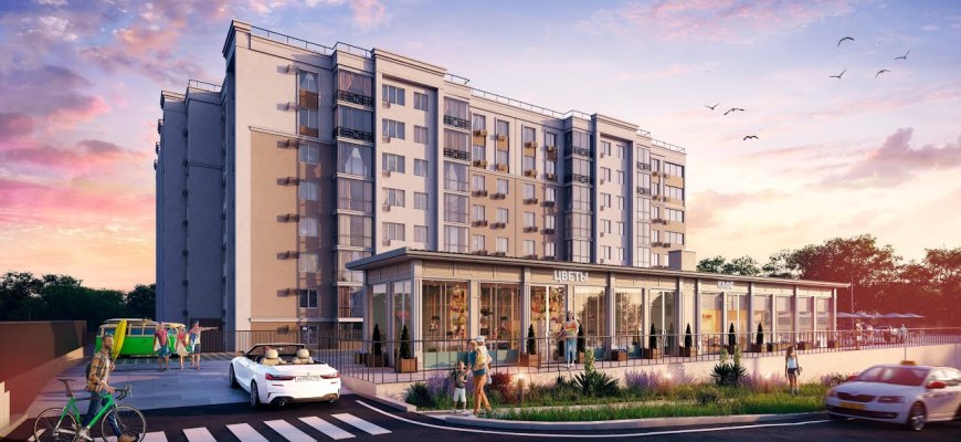 В Феодосии строится современный жилой комплекс